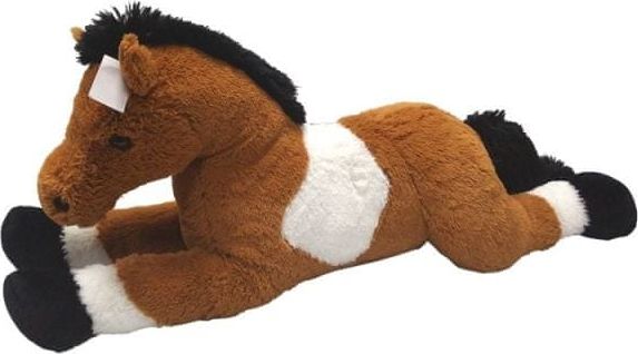 Mac Toys Kůň bílo/hnědý 80 cm - obrázek 1