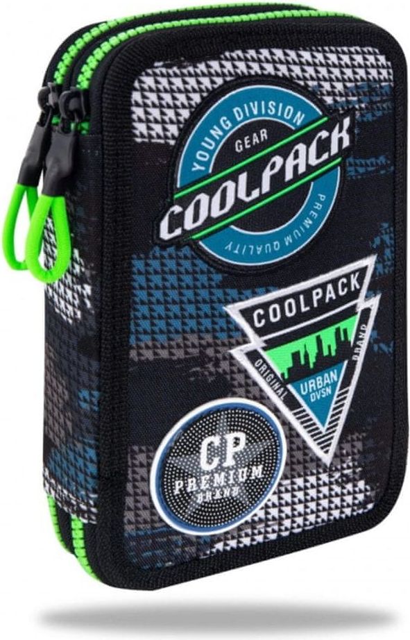 CoolPack Jumper 2 černý/zelený - obrázek 1