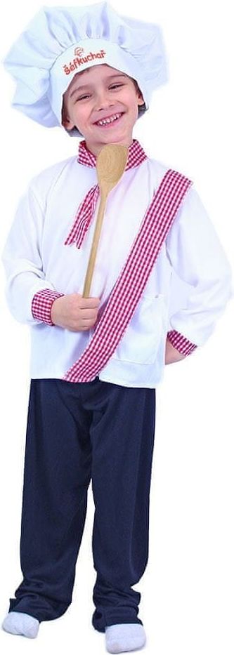Dětský kostým kuchař vel. S, (110-116 cm) - obrázek 1