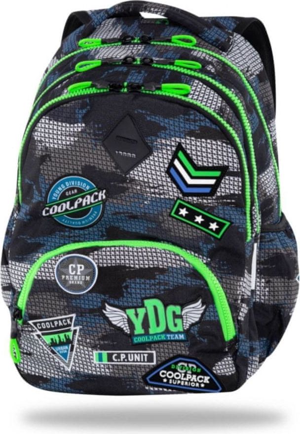 CoolPack Bentley šedý/zelený - obrázek 1