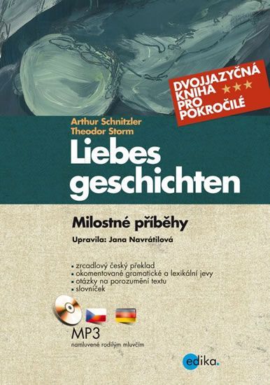 Schnitzler Arthur: Milostné příběhy / Liebesgeschichten + CDmp3 - obrázek 1