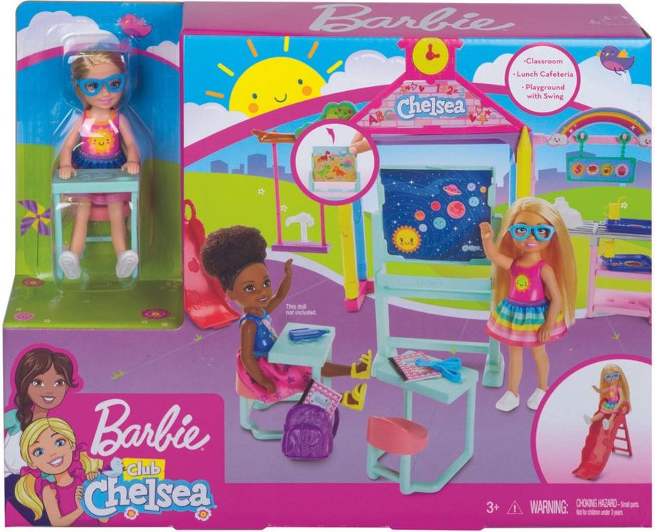 Mattel Barbie Chelsea školička herní set - obrázek 1