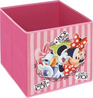 DĚTSKÝ LÁTKOVÝ ÚLOŽNÝ BOX MINNIE MOUSE - obrázek 1