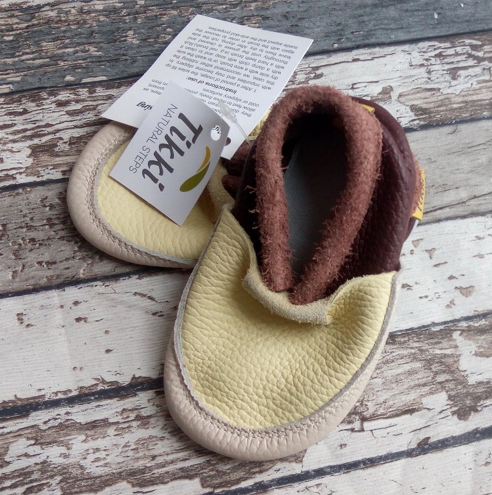 Capáčky Tikki shoes, žluté Velikost:: 21 - obrázek 1