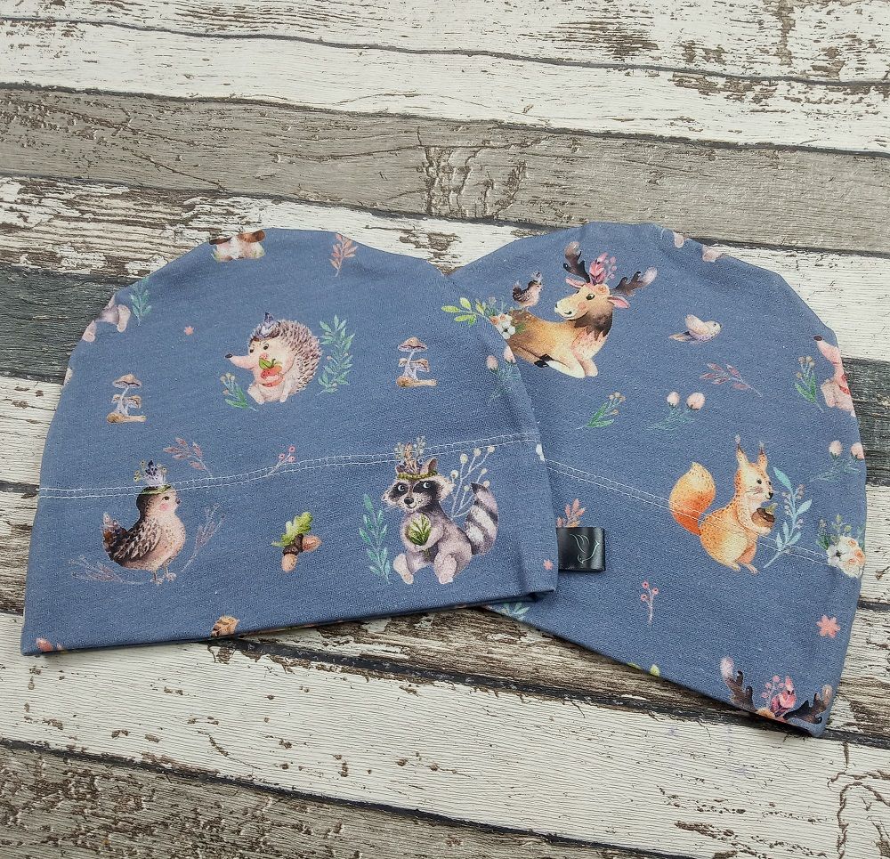 Rostoucí čepička Yháček, boho les modrý Velikost:: L - obrázek 3