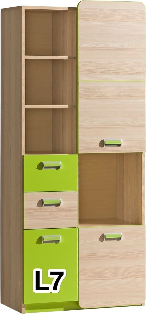 Dětský pokoj Lori 3 skříň dvoudveřová L1 - obrázek 3