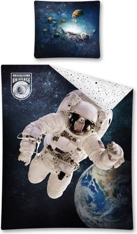 DĚTSKÉ POVLEČENÍ 140x200 KOSMONAUT - obrázek 1