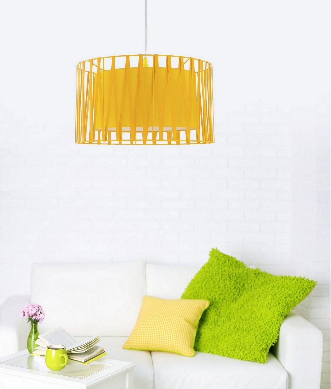ZÁVĚSNÉ SVÍTIDLO HARMONY COLOR ORANŽOVÉ - obrázek 3