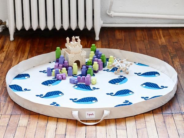 3 SPROUTS PLAY MAT BAG - HRACÍ DEKA / VAK NA HRAČKY SLON - obrázek 2