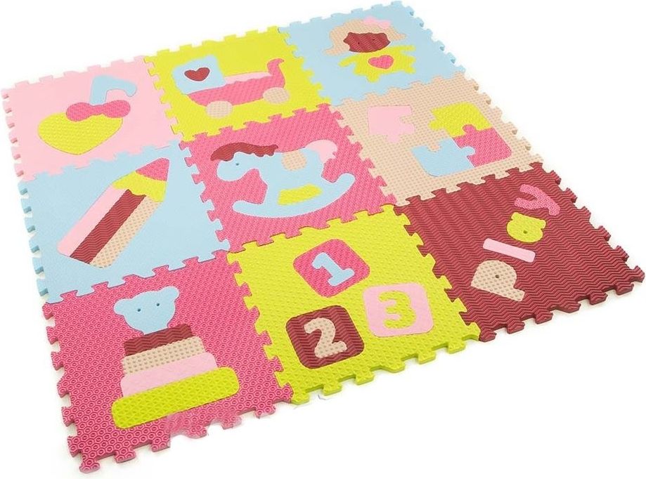 BABY GREAT Pěnové puzzle Holčičí hračky SX (30x30) - obrázek 2