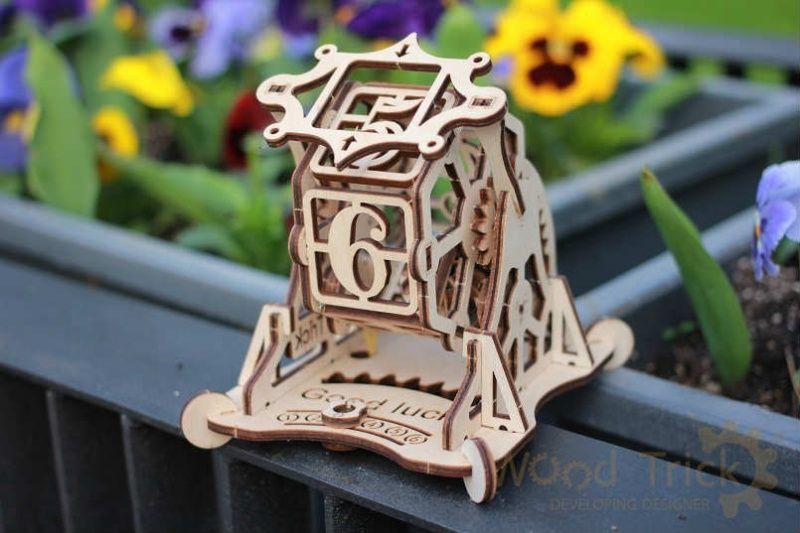 Wood Trick 3D mechanické puzzle - Kolo štěstí - obrázek 2