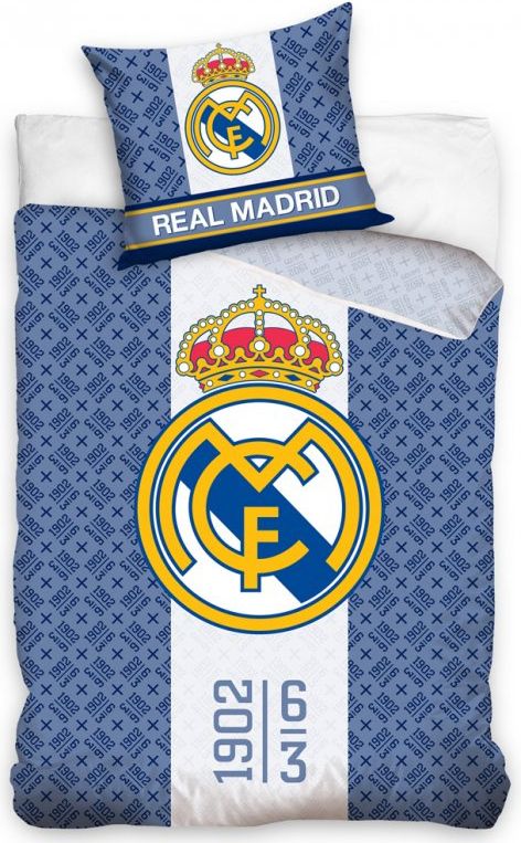 Carbotex FOTBALOVÉ POVLEČENÍ REAL MADRID 1902 - obrázek 1