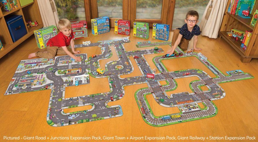 ORCHARD TOYS Hrací puzzle Vlakové nádraží - obrázek 2