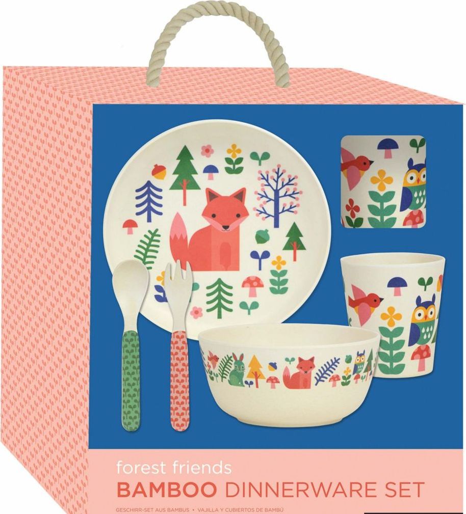 Petitcollage Bambusová jídelní sada liška - obrázek 2