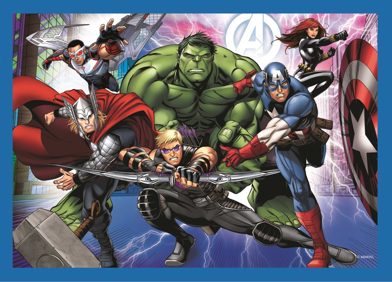 TREFL Puzzle Avengers: Jsme tým 4v1 (35,48,54,70 dílků) - obrázek 5