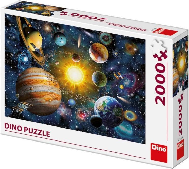 DINO Puzzle Sluneční soustava 2000 dílků - obrázek 2