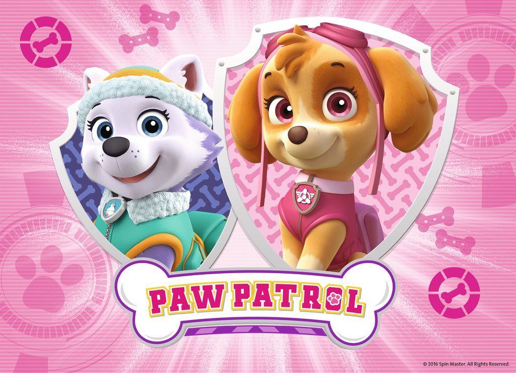 RAVENSBURGER Puzzle Tlapková patrola: Psí slečny 4x42 dílků - obrázek 3