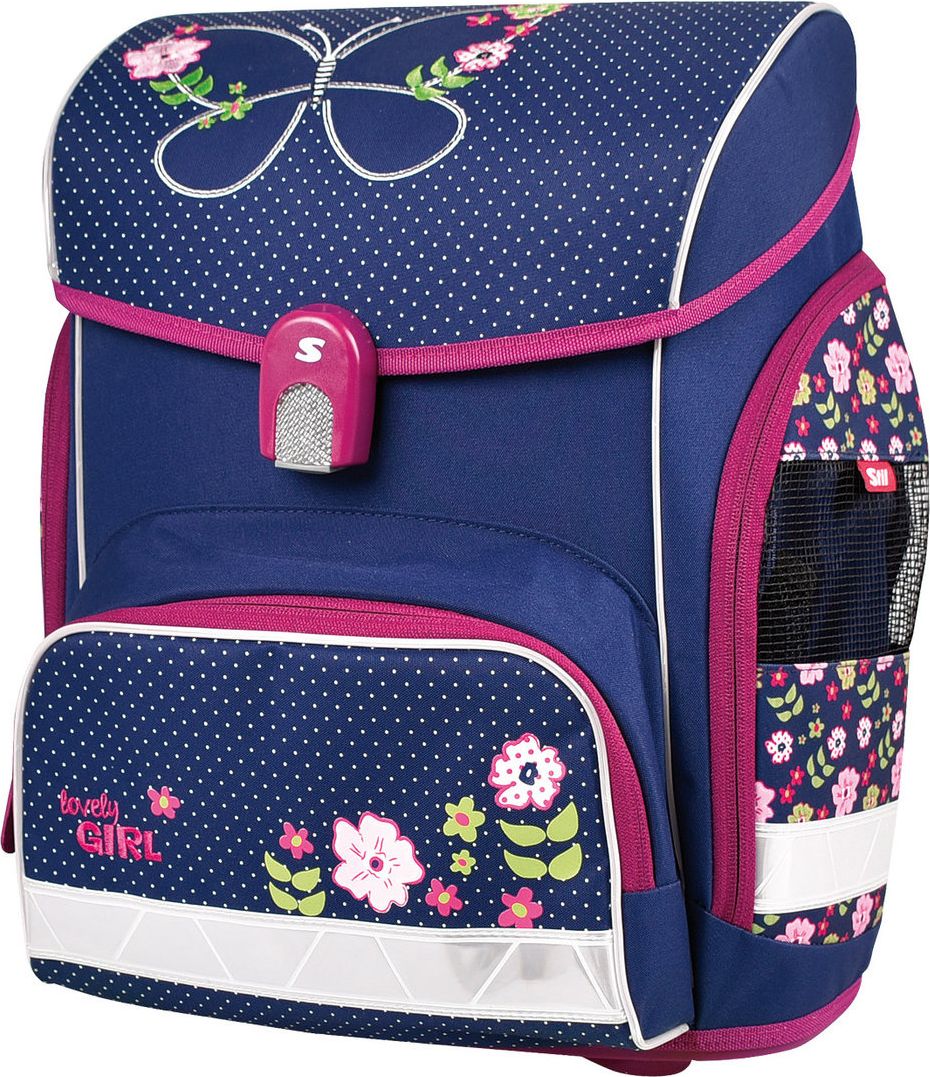 Stil Školní aktovka Blue Butterfly - obrázek 1