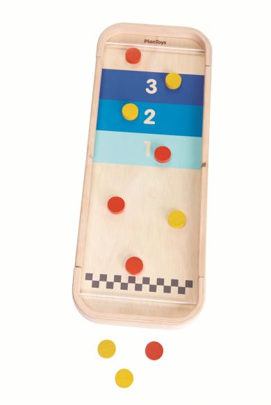 PlanToys Shuffleboard dřevěná stolní hra "PlanLifestyle" - obrázek 3