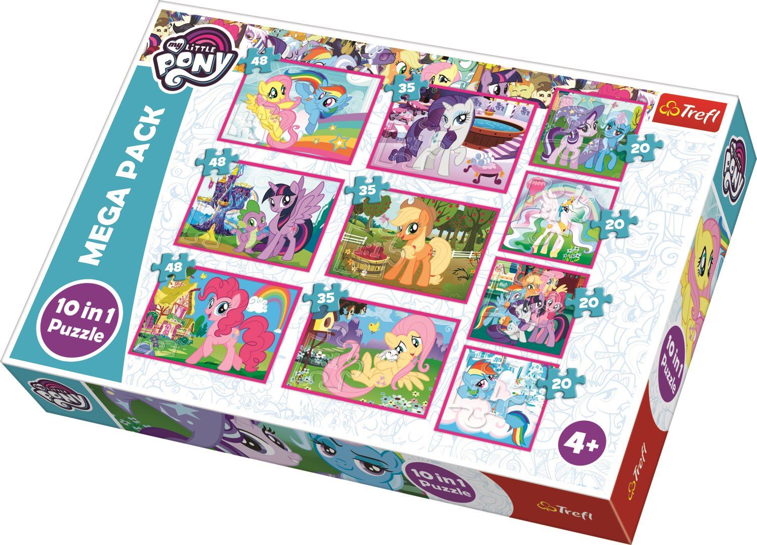 TREFL Puzzle My Little Pony 10v1 - obrázek 1