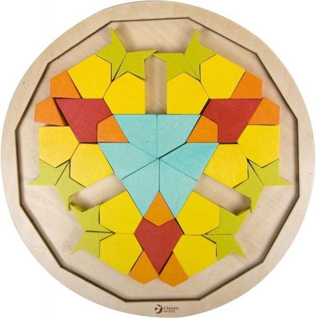 CLASSIC WORLD Dřevěná mozaika Mandala - obrázek 4