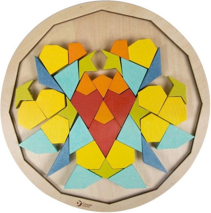 CLASSIC WORLD Dřevěná mozaika Mandala - obrázek 5