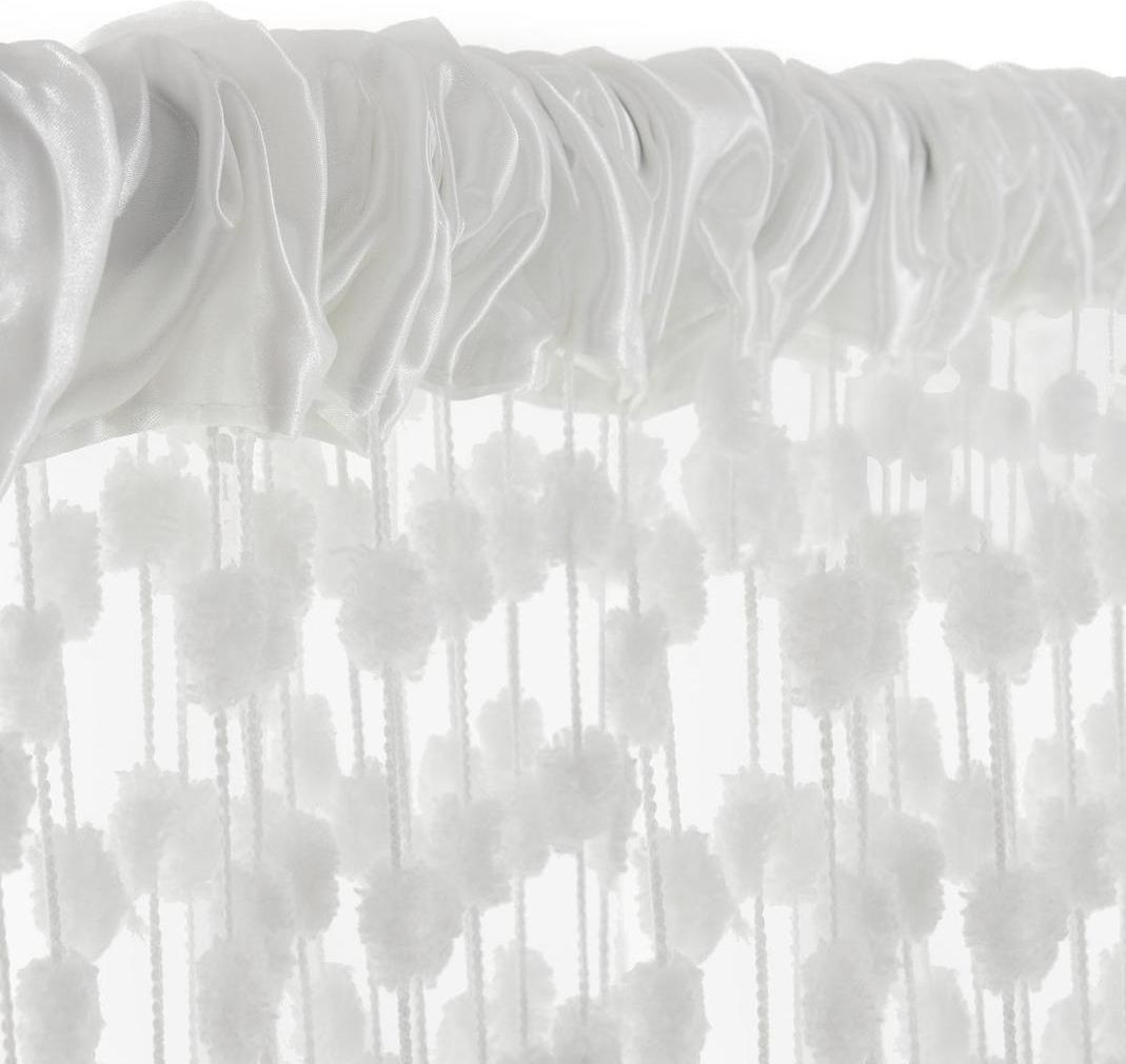Dětská záclona Baby Ball white 150x160 cm - obrázek 2