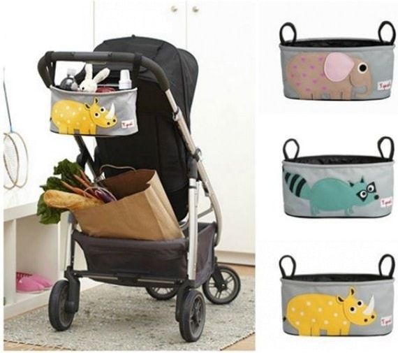 3 Sprouts organizér na kočárek Mýval - obrázek 3