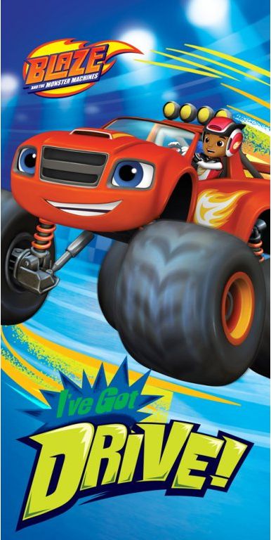 Carbotex DĚTSKÁ OSUŠKA BLAZE MONSTER TRUCK DRIVE - obrázek 1