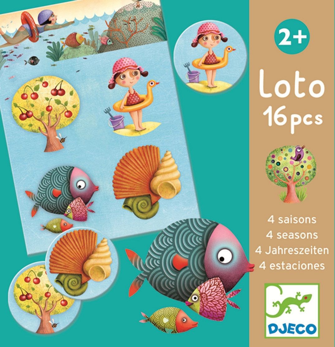 Djeco Loto čtyři roční období - obrázek 1