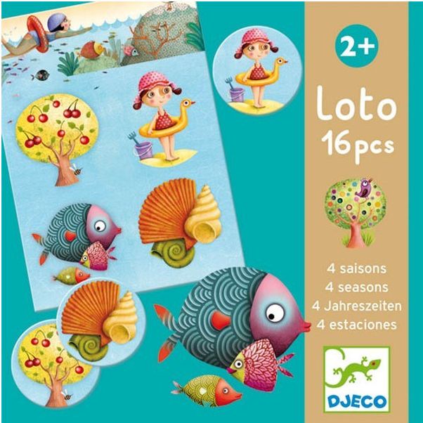 Djeco Loto čtyři roční období - obrázek 2