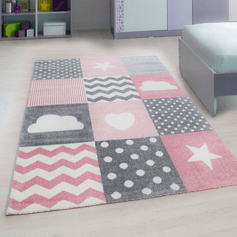 Kusový koberec Kids 620 pink 80x150 - obrázek 4
