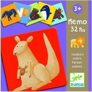 Djeco Pexeso Barevná zvířátka - obrázek 1