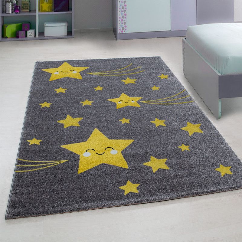 Kusový koberec Kids 610 yellow 80x150 cm - obrázek 2