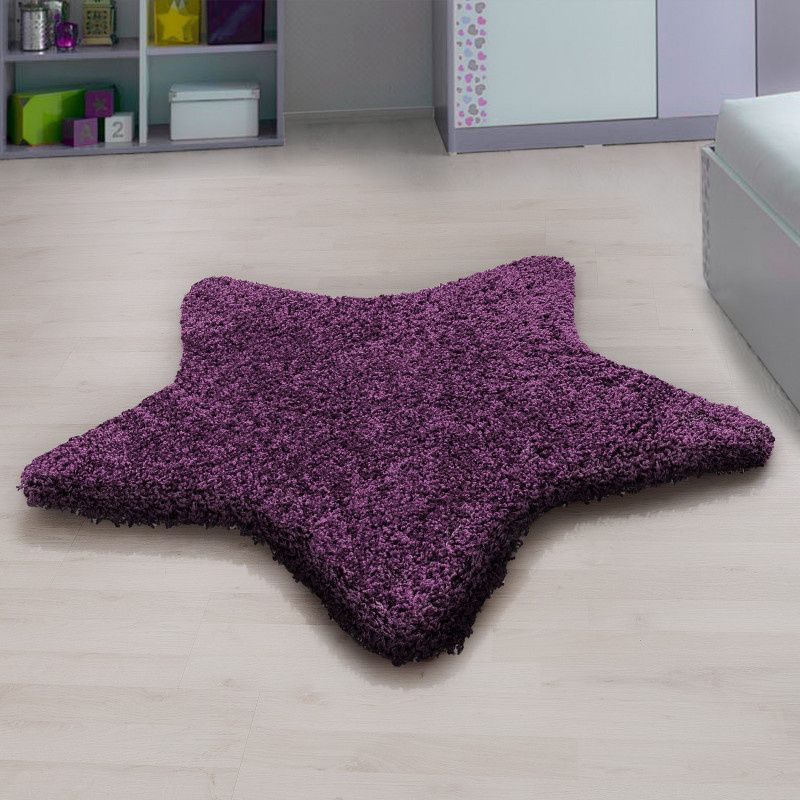 Kusový koberec Star 1300 lila 100 cm - obrázek 1