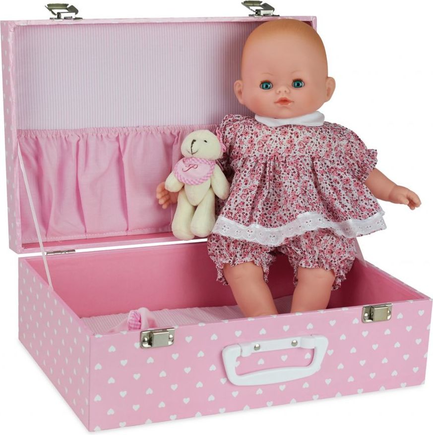 Petitcollin Panenka v kufříku Baby Doll Capucine 36 cm - obrázek 1