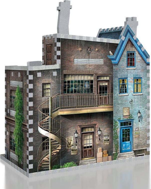 WREBBIT 3D puzzle Harry Potter: Obchod s hůlkami pana Olivandera a Scribbulus 295 dílků - obrázek 1