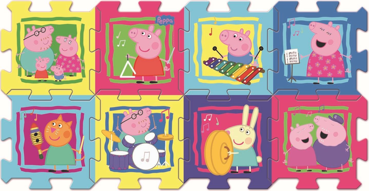 TREFL Pěnové puzzle Prasátko Pepa - obrázek 1