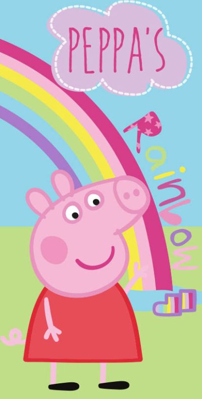 Jerry Fabrics Osuška Peppa Pig 016 - 70x140 cm - obrázek 1