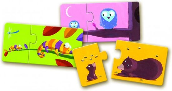 Djeco Puzzle duo Najdi mládě - obrázek 3