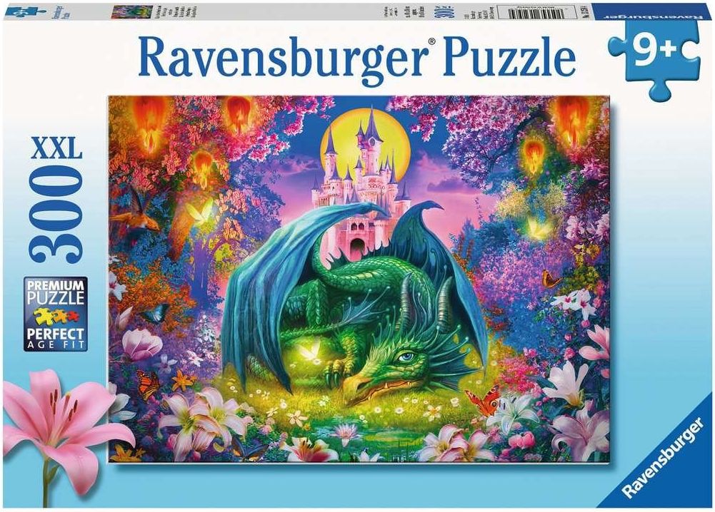 RAVENSBURGER Puzzle Kouzelný drak XXL 300 dílků - obrázek 1