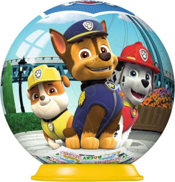 RAVENSBURGER Puzzleball Tlapková patrola 01 - 54 dílků - obrázek 1