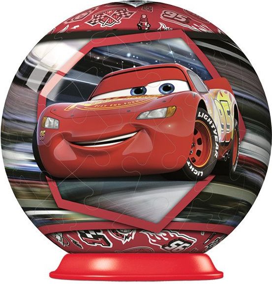 RAVENSBURGER Puzzleball Auta 3: Blesk McQueen 54 dílků - obrázek 1