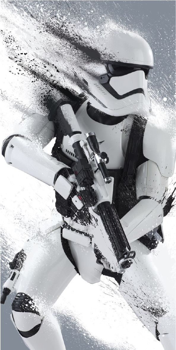 Jerry Fabrics Plážová osuška Star Wars Trooper 70x140 cm - obrázek 1
