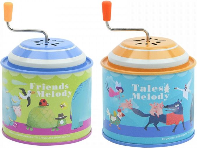 MIDEER Kovová hudební skříňka - Pohádky - obrázek 2