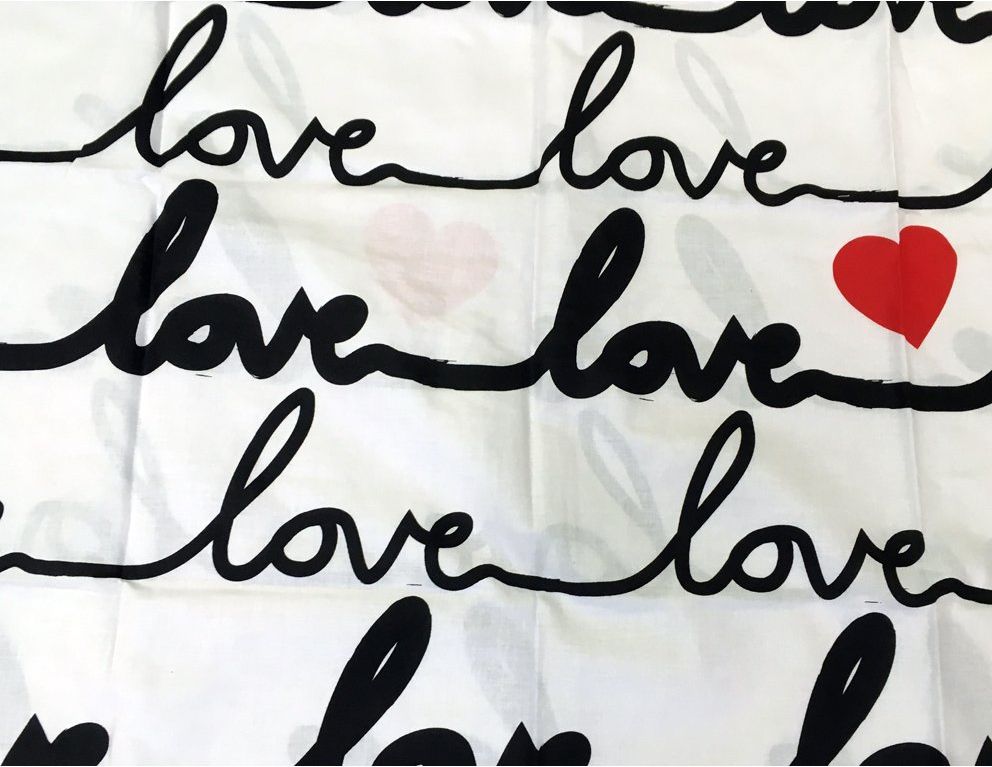 Tip Trade BAVLNĚNÉ POVLEČENÍ LOVE 140x200/ 70x90 cm - obrázek 3