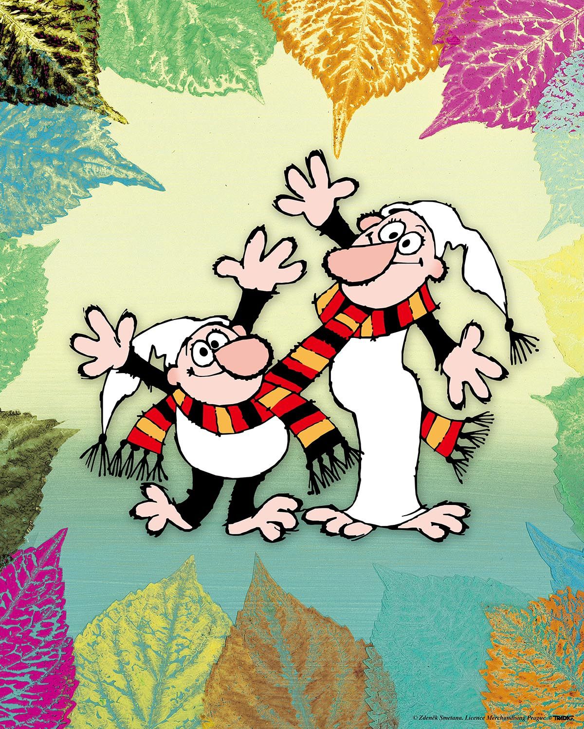 Obraz Křemílek a Vochomůrka v mechu - obrázek 1