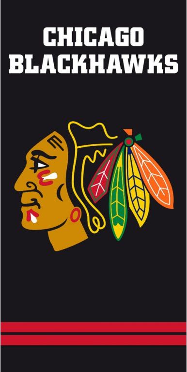 Tip Trade OSUŠKA NHL CHICAGO BLACKHAWKS BLACK - obrázek 1