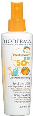 Bioderma Voděodolný opalovací sprej pro děti SPF 50+ Photoderm Kid (Spray For Children Very High Protection) - obrázek 1