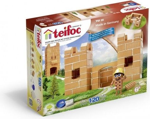Směr Stavebnice Teifoc Hrádek 120ks v krabici 35x30x5cm - obrázek 1